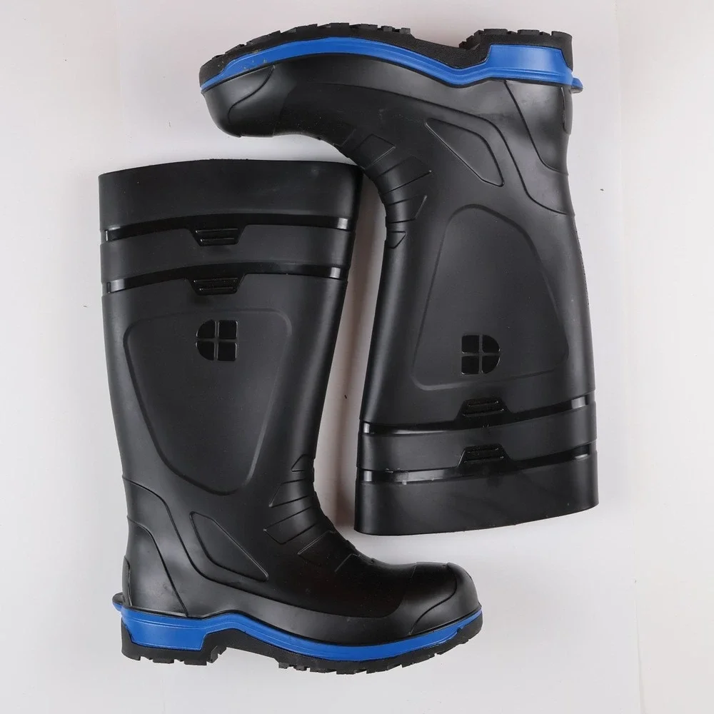 Shoes For Crews Work Boots Guardian IV Black Blue Size M8 W10 NEW